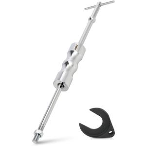 OMT Inner CV Axle Puller Tool Set with 5/8"-18 Slide Hammer & Adapter | Inner CV Joint Removal Tool Kit | Front Wheel Drive Axle Puller Set Compatible with Taurus Sable FWDs from 1986 to 2021