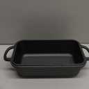 Vanderlume Cast Iron Loaf Pan with Lid 9x5 Inch, 2 in 1 Loaf Pans for Baking Bread, Even Heat Distribution for Sourdough, Homemade Bread