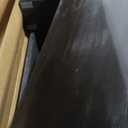 Plank+Beam Grand Console Table, 56 Inch, Black Wirebrush