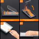 2 x 3 Pack for iPhone 14 Pro Max Tempered Glass Screen Protector, Dust Free CABIN, Auto Positioning, Bubble Free, High Definition, Easy Installation,9H+ Hardness