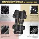 Soccer Shin Guards for Youth Kids Toddler, Protective Soccer Shin Pads & Sleeves Equipment - Football Gear for 3 5 4-6 7-9 10-12 Years Old Children Teens Boys Girls