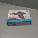 Electric Water Gun for Adults Kids, with Lighting Effects, Automatic & Manual Dual Mode High Powered High Capacity Squirt Guns, 32 FT Range for Adult Kid (Solid - Blue)