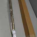 YNL Shower Curtain Rod 34-82 Inches (2.8-6.8ft) Adjustable Spring Shower Rod No Drilling, Non-Slip, Never Rust, Stainless Steel, Suitable for Bathroom Window Living room, Gold