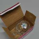 Crystal Glass Turtle-Tortoise for Feng Shui and Vastu/Feng Turtle Tortoise Showpiece Gift Good Luck, Health Prosperity, Plate - Length: 4.5, Width: 4.5, Height: 2.8 Inch