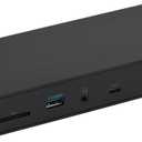 Amazon Basics Thunderbolt 4 Pro Docking Station, Dual 4K Monitor Support, 8K Display, 2xTBT4, 1xHDMI2.1, 3xUSB A 3.1, RJ45 Ethernet, Black, 7.86 x 2.95 x 1.23 inches