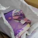 Sowume Adjustable Roller Skates for Girls and Women, All 8 Wheels of Girl's Skates Shine, Safe and Fun Illuminating for Kids (Large-(3-6 US))