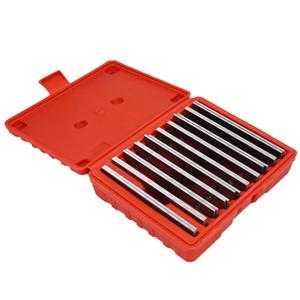 findmall Thin Parallel Bar Set, 10 Pair 1/8" X 6" Accuracy Parallels, Machinist Lathe Tools Thin Parallel Bar Set