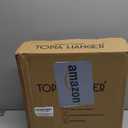 TOPIA HANGER White Wooden Hangers 30 Pack, 0.28 inch Slim Wood Clothes Hanger with Flat Design and Smooth Notches, Lightweight & Durable Space Saving Hangers for Shirt, Coat, Camisole-CT31W