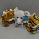 My OLi 5" Forest Animal Plush Set - Panda, Elephant, Giraffe & Tiger Bundle for Kids & Babies (Pack of 4)
