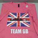 Team GB, UK, Union Jack, London Skyline T-Shirt 2XL