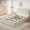 Bed Slats Center Support System - 4 Cross Rails and 8 Adjustable Legs,Replacement Support Legs for Full,Queen and King,California King Metal/Wood/Upholstered Bed