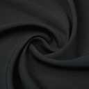 Alimens & Gentle Mens Dress Shirts Stretch Long Sleeve Formal Business Wedding Button Down Shirt Wrinkle Free (Black, L)