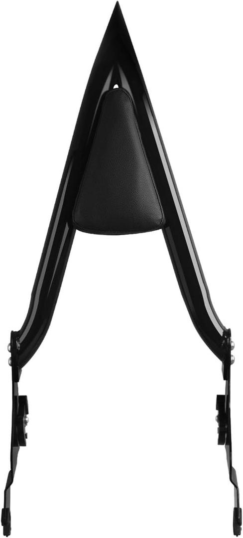 Sissy Bar Fit for Harley Davidson Touring 97-08 Quick Release Passenger Backrest Fit for Road King Road Glide Street Glide Electra Glide Road King Ultra CVO Limited, 22" Black (1997-2008)