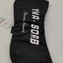 Harrison Howard Dyna-Sorb Full Shock Absorbing Memory Half Saddle Pad for Horse (Mars Black 1 (with White Print))