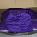 50 Pcs Insulated Take Away Bags Bulk Thermal Insulation Food Bags for Coffee Milk Tea Hot Cold Fresh Food Seafood for Catering Restaurant Grocery (9.45x9.45x5.91inch,Purple)