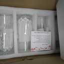 Qipecedm Drinking Glasses, 8 Piece Crystal Glass Cups, Mixed Glassware Set, 4 pcs Crystal Old Fashioned 11oz Highballs and 4 pcs 11oz Whiskey Glasses, Great for Cocktail, Whisky and other Beverages
