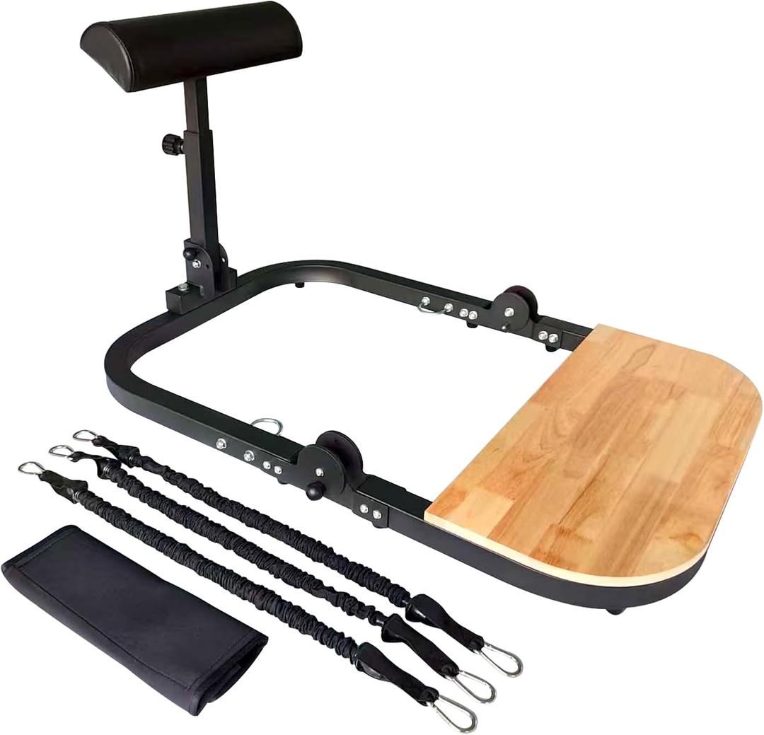 Hip Thrust Machine Bench for High Resistance Glute Workout Equipment,Glute Machine Home Gym Comes with 50, 100, and 150 Lbs of Resistance