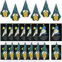 8 Sets Friend Plush Gnomes Gifts Hanging Friend Gnomes Ornaments Friends are Like Stars Themed Friends Appreciate Gifts with Greeting Card for BFF Bestie Sisterhood