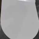 MEJE Wall Hung Toilet Bowl including Soft Close Seat, Dual Flush, Glossy White (Seat Included)