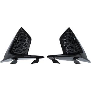 NewYall Front Left and Right Lower Bumper Fog Light Cover for Lexus IS300 IS350 2021 2022