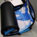 Sunlite Sports 45” Foldable Snow Sled for Kids & Adults – Durable Reinforced Bottom, Sturdy Fabric Stitching & EasyCarry Design for Winter Family Fun