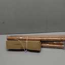 56" Wooden Flag Pole for House Pack of 4 Improved Design Tangle Free Adjustable Rotating Rings Heavy Duty Flag Poles for Outside Fit Most Flag Sizes