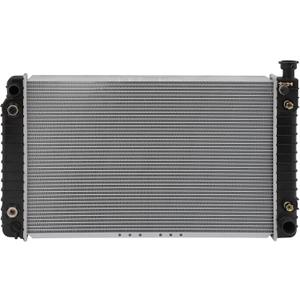 SCITOO Engine Coolant Radiator Assembly for Chevrolet & for GMC C1500 K1500 1996-1999, C2500 1996-1998, 4.3L 5.0L, Replace 1790
