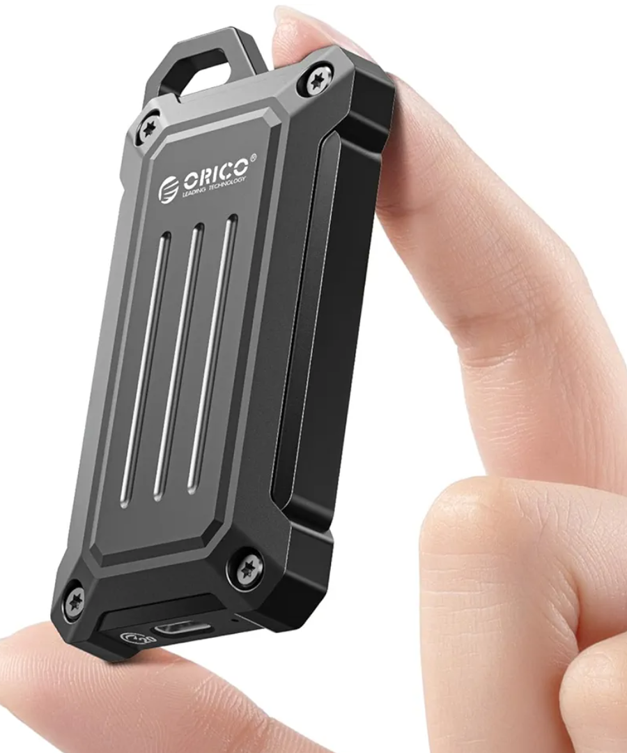 ORICO 2 TB Portable SSD Up to 2000 MB/s USB 3.2 Gen 2x2 External Solid State Drive, Zinc Alloy Design, Water and Dust Resistance for Outdoors Professionals, Photography, PSSD - MINI20