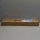 BAMEOS Wall Mounted Coat Rack with Adjustable Easy Install, Rust Proof, Brown Wooden Material, 28.9 Inch Length