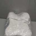 Knee Pillow for Side Sleepers with Adjustable Strap  Memory Foam Leg Cushion, Comfortable Sleeping Support for Sciatica Relief, Back, Hip, Knee & Joint Pain, Spine Alignment (White)