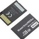 128GB Memory Stick Pro Duo MARK2 Superior High-Performance Memory with Seamless Compatibility for PSP1000/2000/3000, Cyber-Shot DSC, DSLR & Handycam