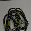 Hands Free Dog Leash 2 Dogs 7.5ft Rope Double Dog Leash for Two Dogs Reflective for Large Medium Small Dogs Walking, Jogging and Running Black