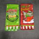 LXOMILL Christmas Grinch Kitchen Towels, Grinch Bathroom Hand Towels, Grinch Christmas Decorations, Grinch Kitchen Towels, Grinch Bathroom Decor, Housewarming Gift, Host Hostess Gift (2 Pack-hoho)