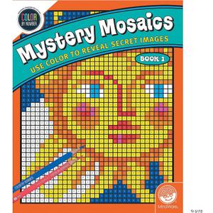 MindWare Color by Number Mystery Mosaics: (Book 1)