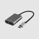 ZGear USB C to 3.5mm Audio Adapter and Power Converter For USB C to USB C