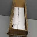 Elements Clear Glass Apothecary Jars with Lids, Set of 3 - Decorative Storage Jars for Home, Kitchen, Bathroom - 10, 9.5, 8.5 Inch Handcrafted Display Jar Set