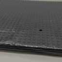 MIMAX Peel-and-Stick Baseplates - Self Adhesive Building Brick Plates - Compatible with All Major Brands - 4 Pack - 10 inch x 10 inch (Black)