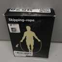 Jump Rope,Tangle-Free Rapid Speed Jump Rope with Ball Bearings for Men,Women and Kids,Adjustable Steel Skipping Rope with Ergonomic Foam Handles,A Ideal Equipment and Accessories for Workout,Fitness,Exercise,Home Gym,Slim Body