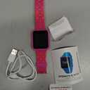 Barbie Kids Smart Watch - Interactive Touchscreen with Games, Selfie Camera, Step Tracker, Alarm, and Stylish Printed Silicone Strap - Fits Wrists 5.5" to 8.5"