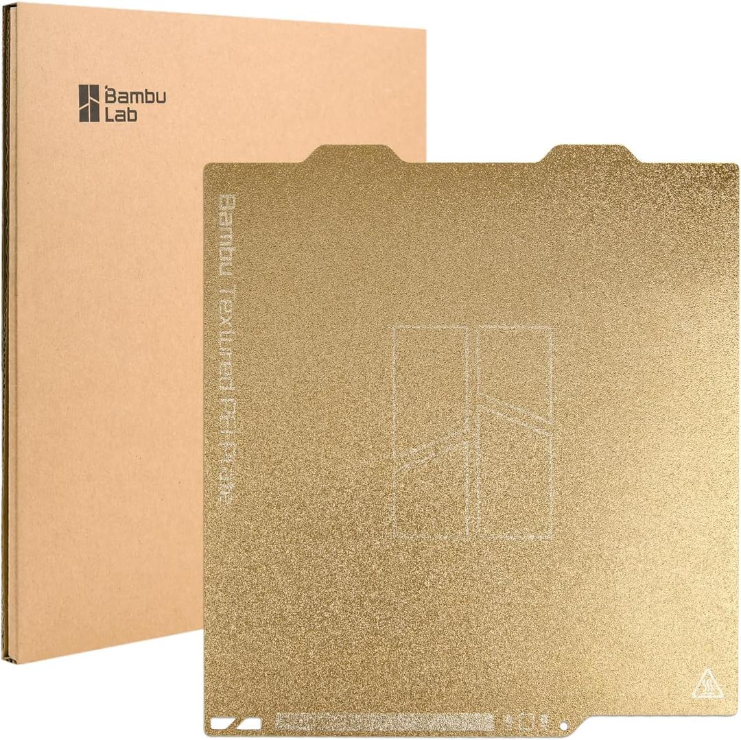 3DTOOLS Bamboo Lab Original Dual Side Textured PEI 3D Printer Build Plate 184x184MM Spring Steel Plate for Bambu Lab A1 MINI 3D Printer