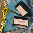 ABUSA Heavy Duty Swing Sets Brackets Including 2 Green A-Frame Swing Set Brackets 2 Green Swing Seats and 4 Greenn Swing Hangers for Playground Equipment Mounting Parts Hardware Included (G007)
