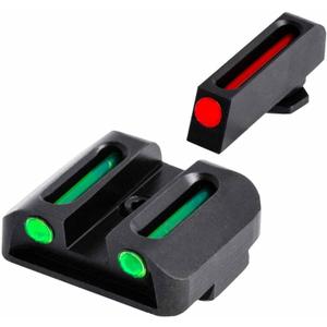 TruGlo Fiber Optic Handgun Pistol Laser Sight Accessories Fits Most Smith and Wesson M&P, SD9 and SD40 Models, with TRIDOT Aiming System