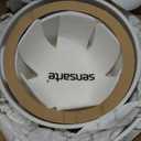 SENSARTE 17 Piece Pots and Pans Set, Nonstick Detachable Handle Cookware Set, Induction Kitchen Cookware Set with Removable Handle, Healthy Non Stick for RV, Dishwasher  Oven Safe, PFOA Free (White)