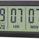 A AIMILAR Digital Countdown Days Timer - AY4053-Black Upgraded Big 999 Days Count Down Clock for Vacation Retirement Wedding