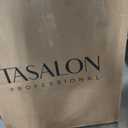 TASALON Ionic Hooded Hair Dryer, Gray - Professional Bonnet Hair Dryer for Home and Salon with 3 Temperature Settings, Portable, Lightweight, Adjustable Height and Wheels, 1000W, 120V AC, 60 Min Timer