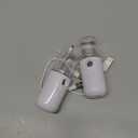 GIVERARE Nano Facial Steamer, Handy Mini Mister, USB Rechargeable Mist Sprayer, 30ml Visual Water Tank Moisturizing&Hydrating for Face, Daily Makeup, Skin Care, Eyelash Extensions-White (1-pack White)