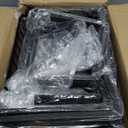 Under Sink Organizer, Heavy-Duty & Rust-Resistant Carbon Steel Metal, 2 Tier Pull Out Under Bathroom Sink Storage, Adjustable Height (13.8" -16.9"), Organizer for Kitchen Cabinet(2PCS,Black)