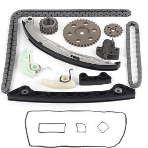 MPLUS Timing chain kit & Valve Cover Gasket Set fits For Ford 2010-2012 Fusion 2.5L, 2007-2009 Fusion 2.3L, 2009-2012 Escape 2.5L, For Mercury 2009-2011 Mariner 2.5L, And More