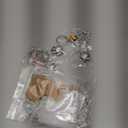 Quelay 24 Pcs Gymnastics Party Favors Gymnastics Keychains Gymnast Gifts Gymnast Theme Birthday Party Supplies with Organza Bag and Thank You Kraft Tag for Backpack Handbag Decoration