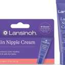 Lansinoh Lanolin Nipple Cream Safe for Breastfeeding Baby, 100% Natural Nipple Butter for Mom, Breastfeeding Essentials, 1.41 Ounces